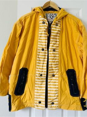 Womens EAST WEST Marine Nautical
Jacket Size S Gorgeous Yellow